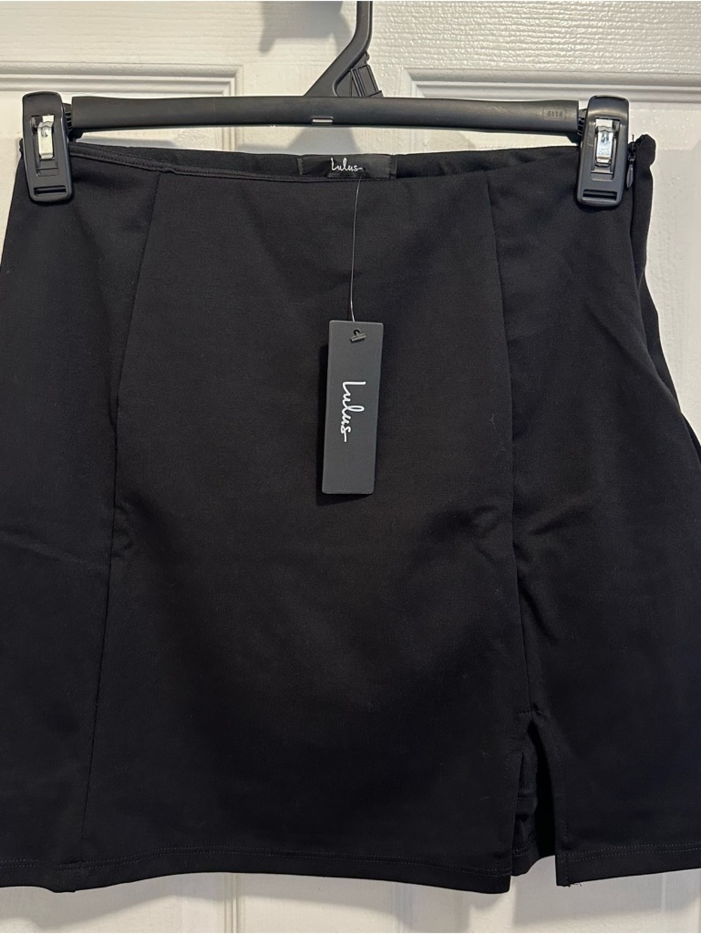 Lulu's Black Mini Skirt